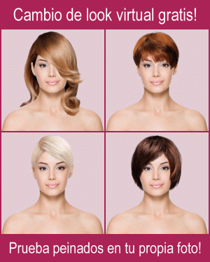 Probar peinados - Cambio de look virtual gratis