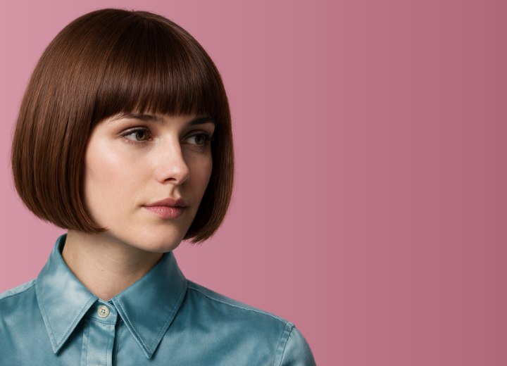 Corte de cabello bob corto