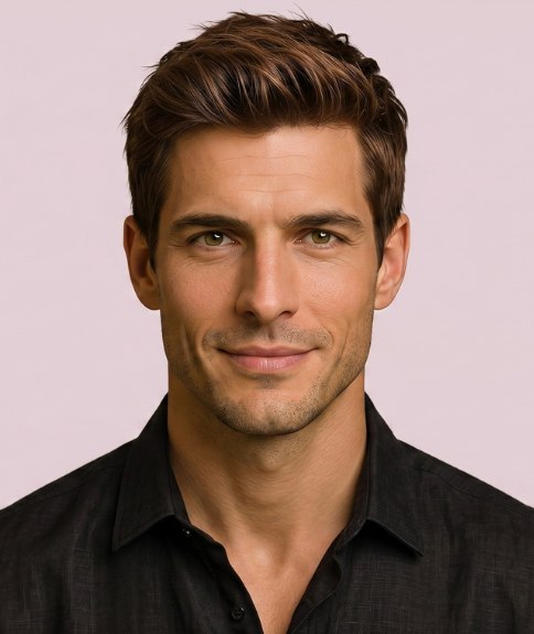 Cabello din&aacute;mico de hombre con caos controlado
