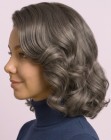 Peinado vintage con ondas