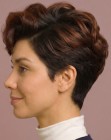 Corte pixie con volumen