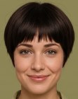 Corte pixie moderno