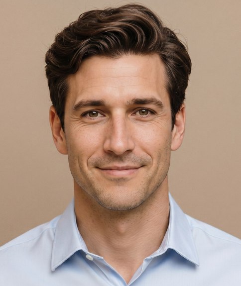 Peinado masculino contempor&aacute;neo con tup&eacute;