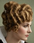 Peinado voluminoso de 1915