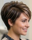 Corte pixie multitono