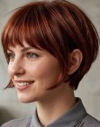 Estilo h�brido de pixie y bob