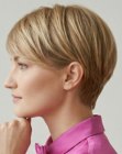 Encantador cabello corto