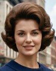 Peinado bouffant o ahuecado de 1950