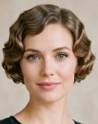Bob con ondas Marcel de �poca