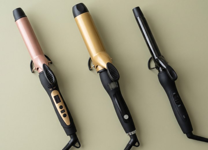 Diferentes tipos de rizadores de pelo